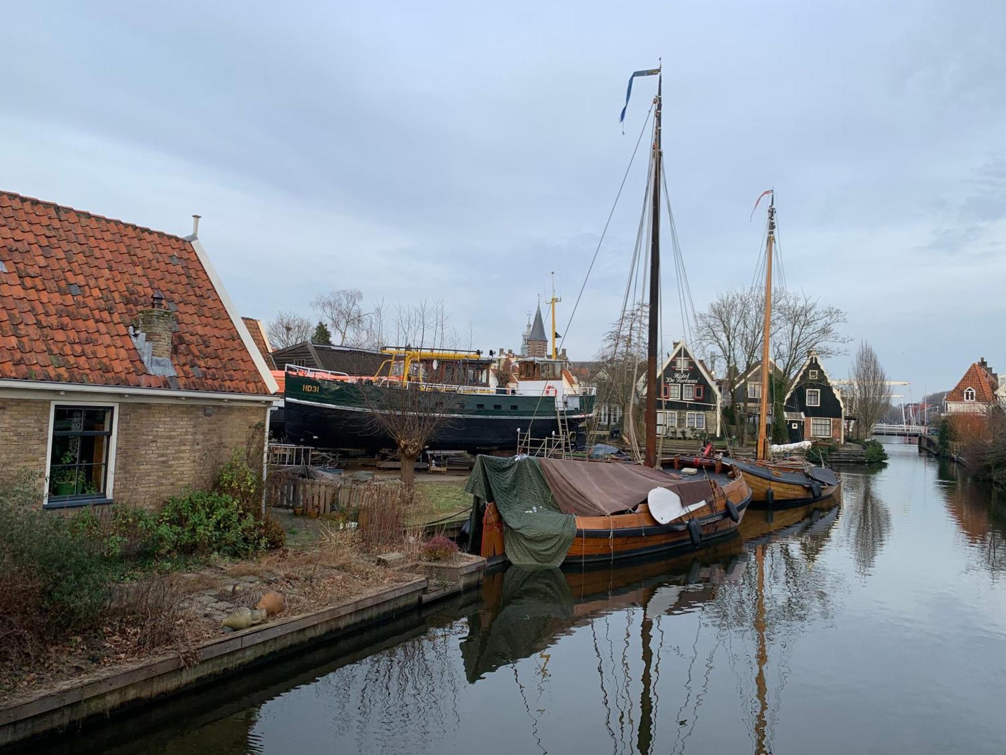 "De Walvisch", Appartement In Authentieke Boerderij Edam Bagian luar foto